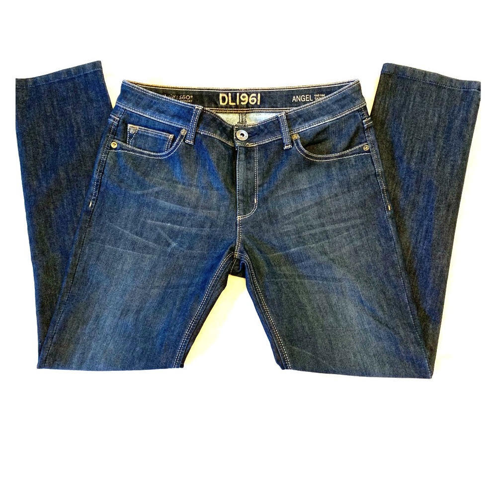 DL 1961 “Angel” MidRise Skinny Ankle Jeans Size 30